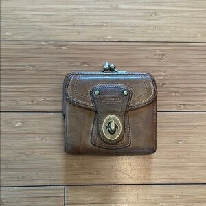 Coach Brown Leather Wallet